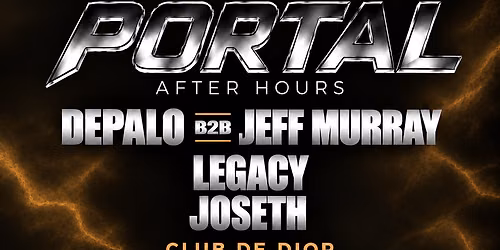 Portal After Hours - Friday October 9th