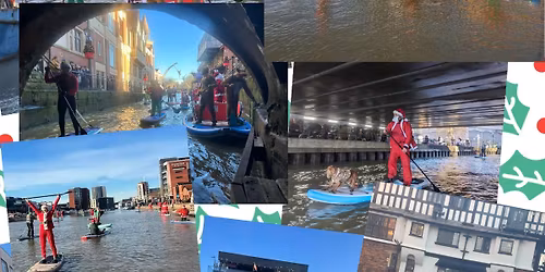 Lincoln 2025 Christmas Fancy Dress SUP Paddle \ud83c\udf84