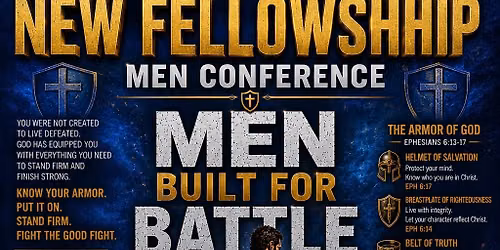 Men Built For Battle- Men\u2019s Conference 
