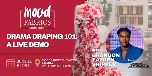 Drama Draping 101: A Live Demo with Brandon Zayden Skipper