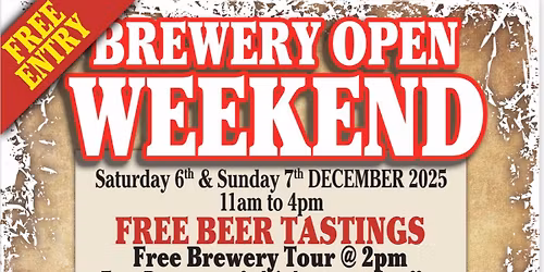 Brewery Open Weekend 2025