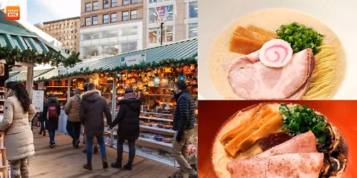 \ud83c\udf84 Ippudo Ramen & Holiday Market Stroll \ud83c\udf5c