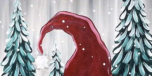 Jingle Bell Gnome-Paint Party