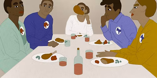 Come From Away - Come From Away - Discussion at Guthrie Theater - McGuire Proscenium Stage