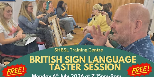 SHBSL British Sign Language Taster