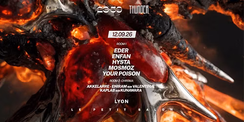 23:59 x THUNDER - HYSTA, ENFAN, MOSMOZ, YOUR POISON, EDER - R2 : CHROMA