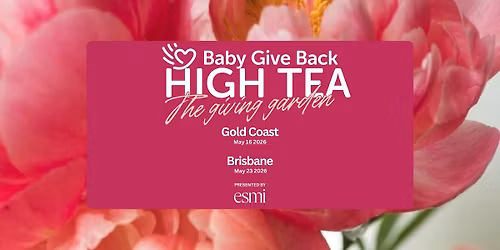Baby Give Back Gold Coast High Tea 2026