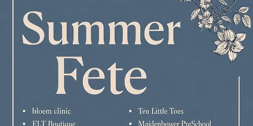 SUMMER FETE 2026