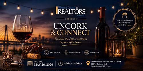 Uncork & Connect: An Evening of Wine, Conversation & Community