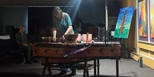 Crystal bowl and Gong meditation