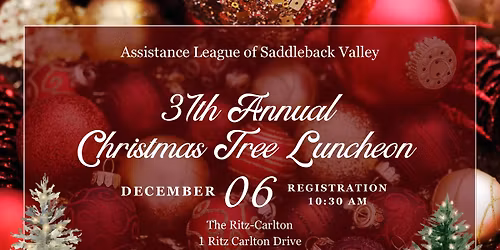 37th Annual Christmas Tree Luncheon 