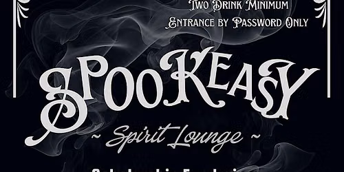 Scholarship Fundraiser Spookeasy Dance w\/JJ Hawg