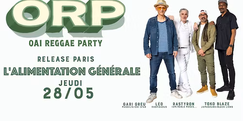 Oai Reggae party \/ PARIS