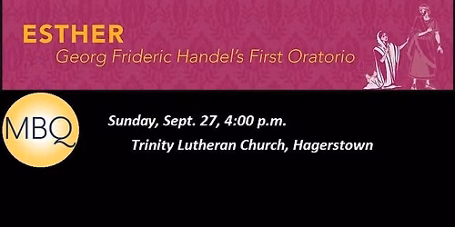Esther \u2014 Georg Frideric Handel\u2019s first oratorio