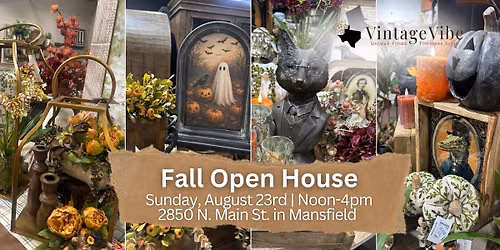 Vintage Vibe Fall Open House