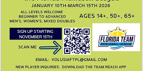 Florida Team Pickleball League