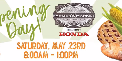 Opening Day of The Great Sidney Farmers Market!