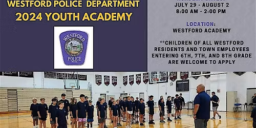 2026 Westford Police Youth Academy