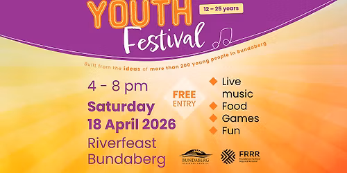 Bundy Youth Festival - FREE Youth Week event