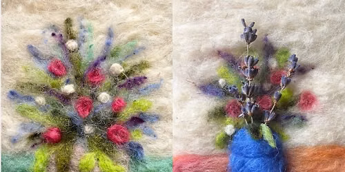 From Field to Fiber: Felted Lavender Art with Four Suns Farm Lavender