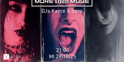 More Than Mode - mit den DJs Kayce & Soro
