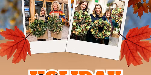 \ud83c\udf84 Holiday Wreath Workshop