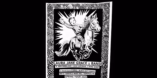 Laura Jane Grace & Band with special guest LUNG & Black Guy Fawkes