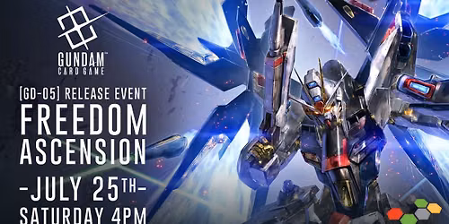 Freedom Ascension Release Event | Gundam Card Game