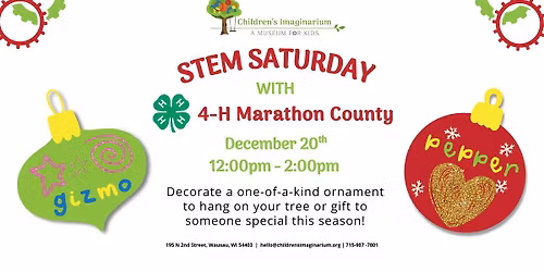 STEM Saturday: Decorate Ornaments