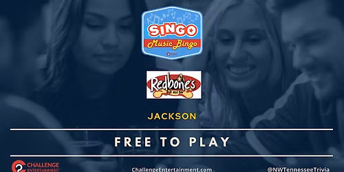 Weekly SINGO Music Bingo Nights at Redbone's Grill & Bar - Jackson