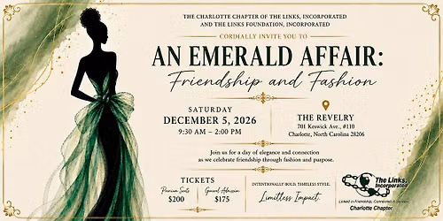 An Emerald Affair - Friendship and Fashion December 2026