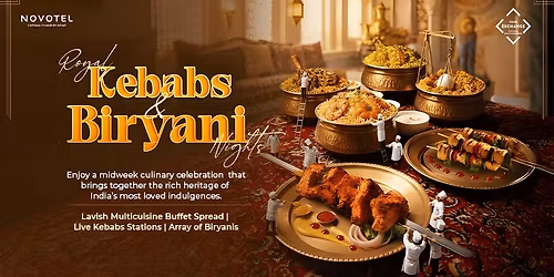 Royal Kebabs & Biryani Nights at Food Exchange