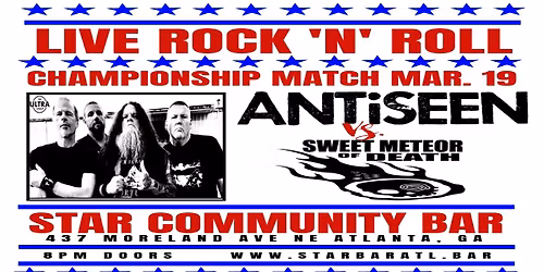 Antiseen w\/ Sweet Meteor of Death