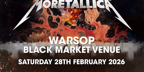 Moretallica Live at Black Market Venue, Warsop