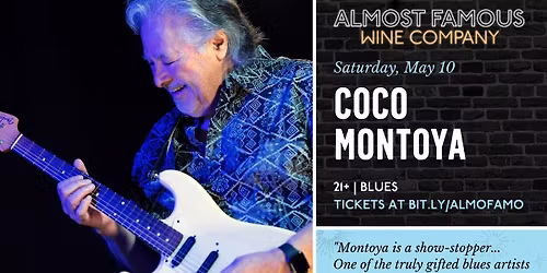 Coco Montoya at New Orleans Jazz Market