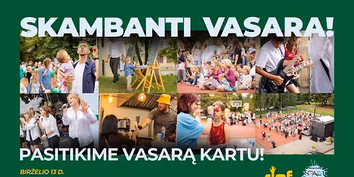 EIME x Spalv\u0173 juokas: Skambanti vasara!