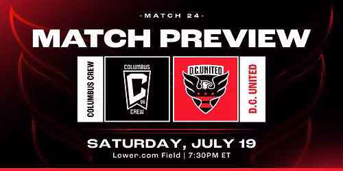 Columbus Crew vs. D.C. United