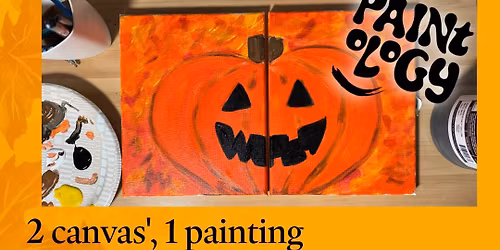 Jack'o'Lantern Partner Paint! For All Ages!