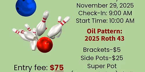 Scratch 5 Gamer Tournament Eliminator(Field keeps cutting in 1\/2 until final 3 do a 1 game roll off