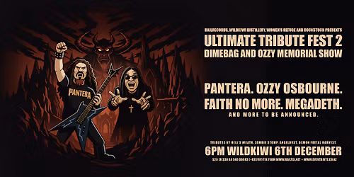 Ultimate Tribute Fest 2: Dimebag and Ozzy Memorial Show