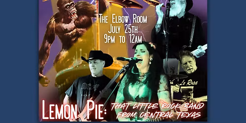 Rock and Roll with Lemon Pie at the Elbow Room
