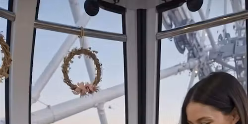 Riesenrad Workshop M\u00fcnchen Flower Loop mit Trockenblumen