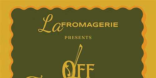Off The Record @ La Fromagerie, Urmston