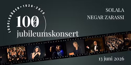 Jubileumskonsert - en musikalisk tidsresa med Lodolak\u00f6ren