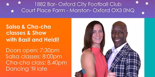 Friday 12th June Salsa party in Oxford 