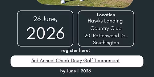 3rd Annual Chuck Drury Memorial Golf Tournament