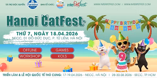Hanoi CatFest by \u0110\u1ea3o M\u00e8o & InterPetFest