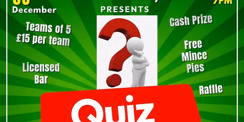 Christmas QUIZ Night - by Tintern Abbey Sports Club
