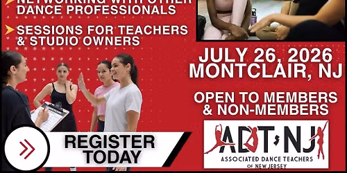 ADT-NJ Connect: A Professional Development Day for Dance Teachers & Studio Owners