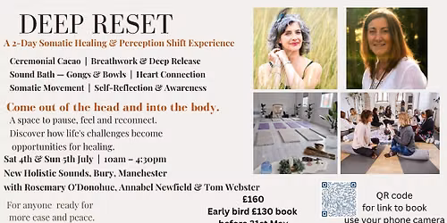 Deep Reset - 2-Day Somatic Healing, Self-Awareness & Perception Shift Retreat